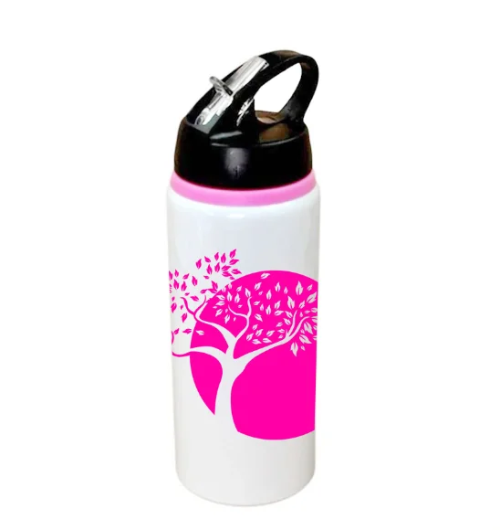 YOGDOTS Pink-line Metal Sipper - 600 ML, ST-03