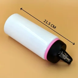 YOGDOTS Pink-line Metal Sipper - 600 ML, ST-03