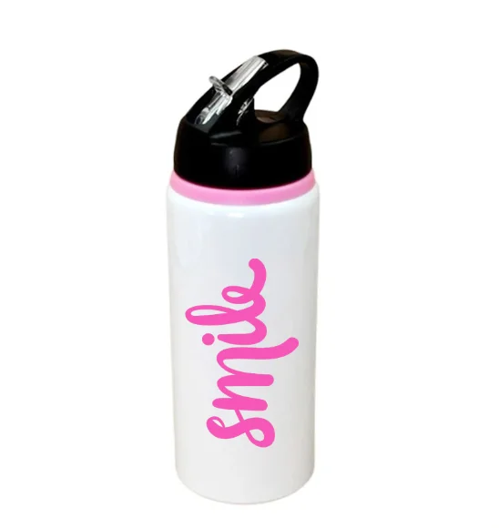 YOGDOTS Pink-line Metal Sipper - 600 ML, ST-04