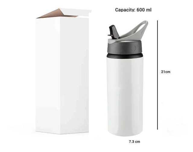 Sipper Bottle with Print - 600 ML