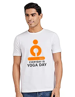 Yoda Day T-Shirts for Men and Women - Large, Round Neck logo