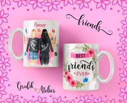 Friendship Day Gift ceramic coffee mug for girls - A-1