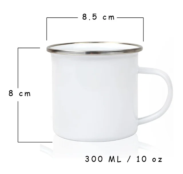Stainless Steel Enamel Mug for Kids, Rakhi Gift, Rakshabandhan gift - 300 ML, Best Sister