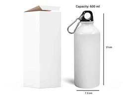 Achchha Gift Personalized metal sipper bottle - 600 ML