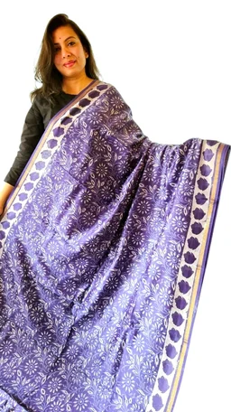 APARAJITA Chanderi Print Saree