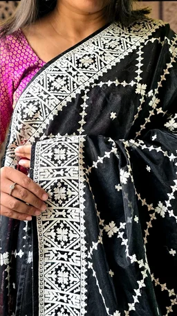 APARAJITA Organza Party Wear Saree