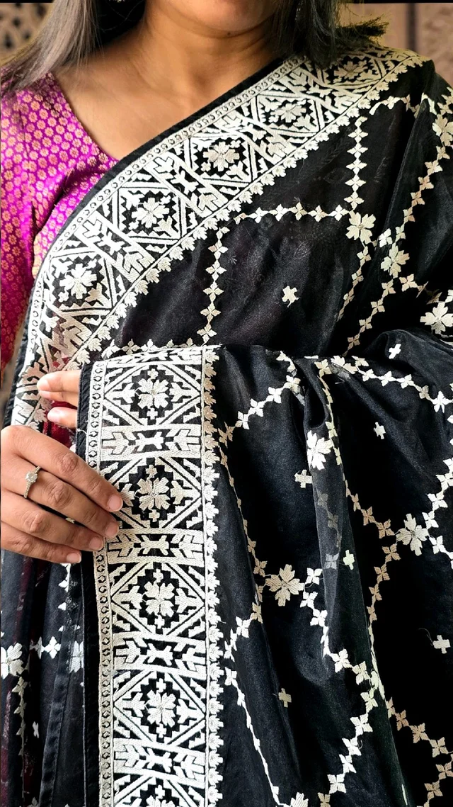 APARAJITA Organza Party Wear Saree