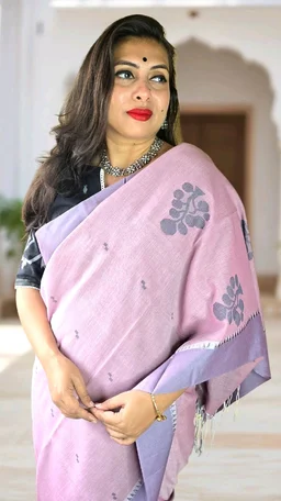 APARAJITA Khadi Cotton Handloom Saree