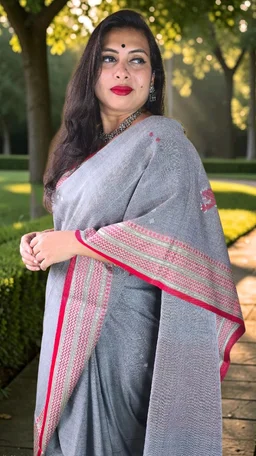 APARAJITA Khadi Cotton Handloom Saree