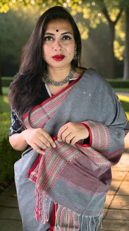 APARAJITA Khadi Cotton Handloom Saree