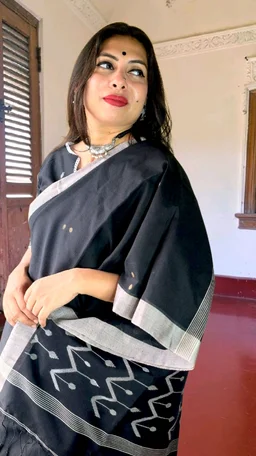 APARAJITA Khadi Cotton Handloom Saree
