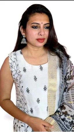 APARAJITA Festive 3Pc Kurti Set - L