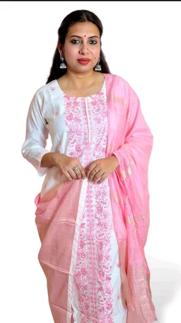 APARAJITA Festive 3Pc Kurti Set - 2XL