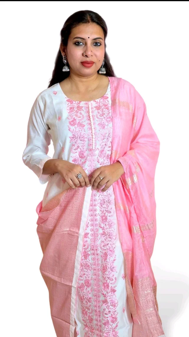 APARAJITA Festive 3Pc Kurti Set - 2XL