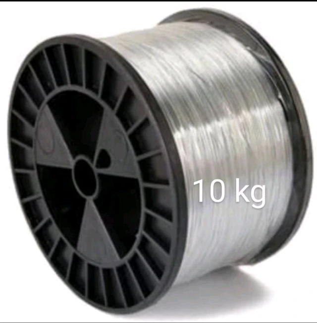 Jhataka Machine Fencing Electric Galvanized Clutch Wire for Boundary – 1000 Meter, 1.5 mm, 7 Inter-Woven Mixed Wire Ideal for Solar Fence Energizer & Electric Fence System for Home