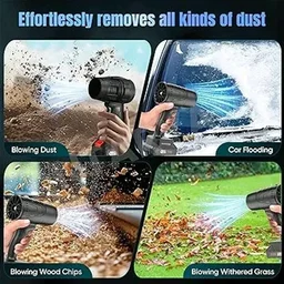 Multipule Use Turbojet Air Blower Cordless Car Dryer Blower Handheld High Powered | Portable Car Dryer | Turboglass Car Blower | Hair Dryer | Air Blower for Cleaning, Camping, Outdoor