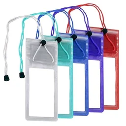 Waterproof Mobile Pouch Cover for All Mobiles, Cellphone Dry Bag Compatible for iPhone, Samsung, Mi, Redmi, Oppo, VIVO, All Other Smartphones up to 6.5 inches - 2, Multy Colour