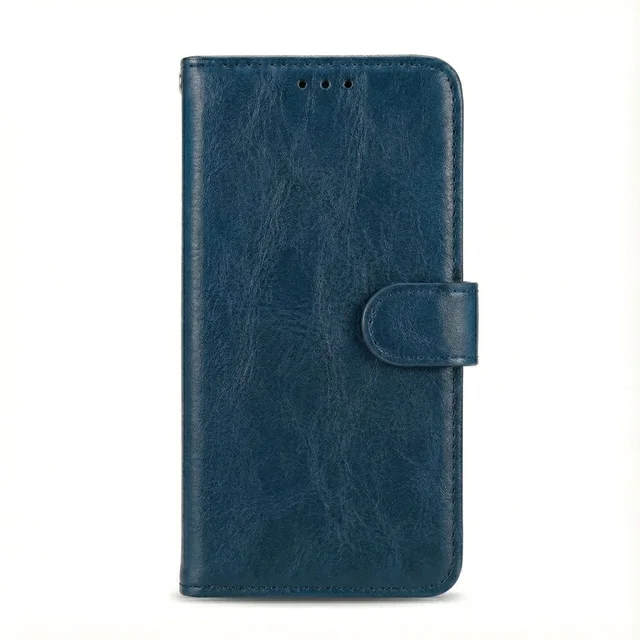 Fnpk Premium Leather Wallet flip Cover Case For Redmi All Models - Redmi 13 5G, Black