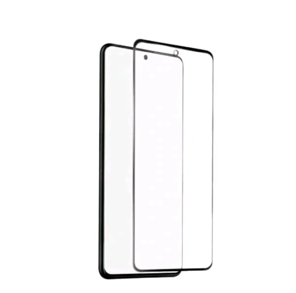 Prince Poco Models Full Glue Curved Tempered Glass Screen Protector - Poco M8 5G, Black