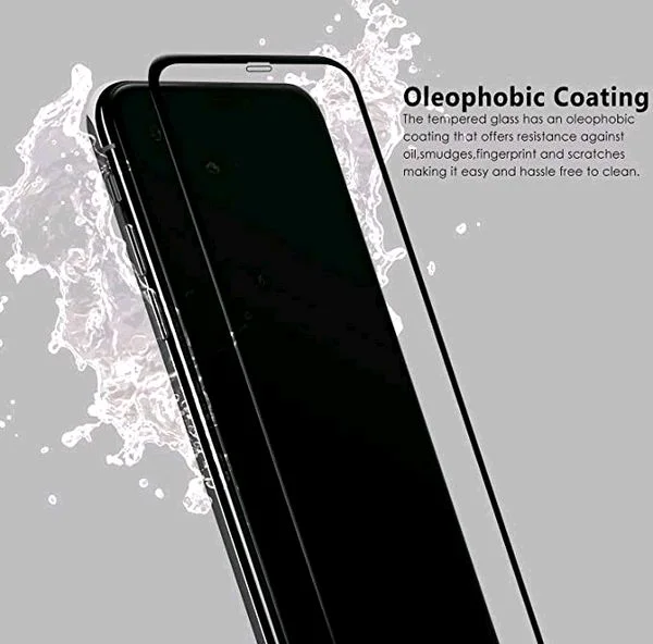 Prince Poco Models Full Glue Curved Tempered Glass Screen Protector - Poco M8 5G, Black