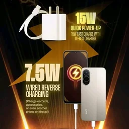 Oppo POCO C81 4G ,64 GB, 4 GB RAM, Elite Black, Mobile Phone