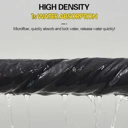 10 pcs Black Cleaning Cloth 20*25 CM