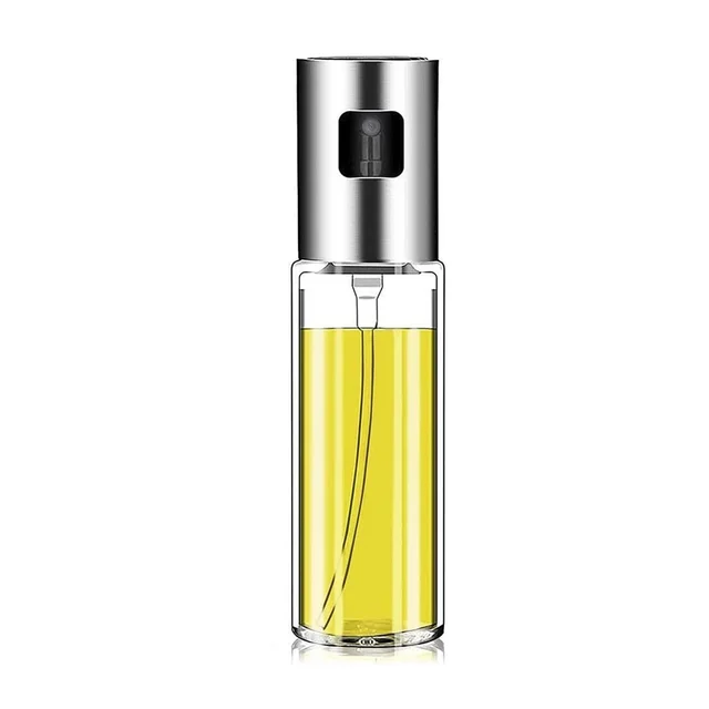 100ml Glass Oil Spray Bottle – Portable Cooking Oil Mister & Dispenser for Air Fryer & Salad