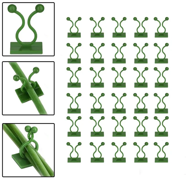 30PCS WALL PLANT CLIMBING CLIP