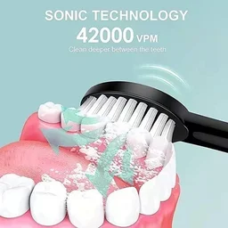3 Pcs Electric Toothbrush Set – Rechargeable Sonic Toothbrush with Soft Bristles for Adults