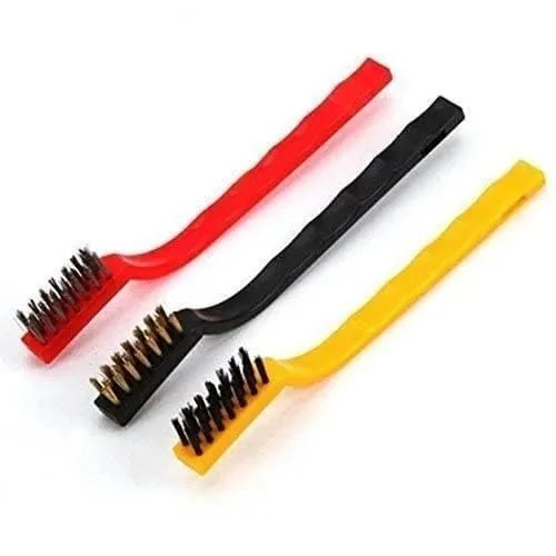 3-in-1 Gas Stove Cleaner Brush Set – Durable Kitchen Scrubbing Brushes for Stoves, Burners & Grates