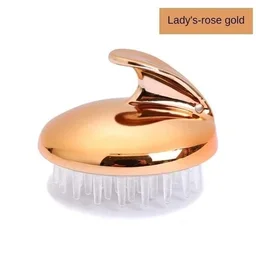 Silicone Dandruff Head Massage Brush – Scalp Massager & Shampoo Scrubber for Hair Growth
