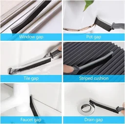 Multi-Purpose Plastic Gap Cleaning Brush – Crevice & Grout Deep Cleaning Tool for Bathroom & Kitchen