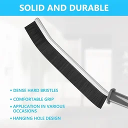 Multi-Purpose Plastic Gap Cleaning Brush – Crevice & Grout Deep Cleaning Tool for Bathroom & Kitchen