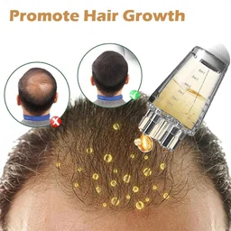 Hair Oil Applicator Bottle with Root Comb – Scalp Oiling & Hair Care Dispenser