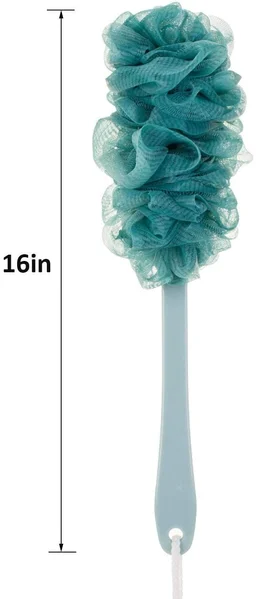 Long Handle Shower Brush – Back Scrubber Body Brush for Bathing & Exfoliation