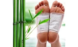 Kinoki White Foot Patches (Pack of 10) – Natural Detox Foot Pads for Stress & Fatigue Relief