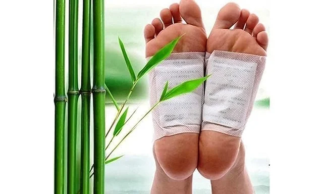 Kinoki White Foot Patches (Pack of 10) – Natural Detox Foot Pads for Stress & Fatigue Relief