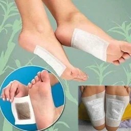 Kinoki White Foot Patches (Pack of 10) – Natural Detox Foot Pads for Stress & Fatigue Relief