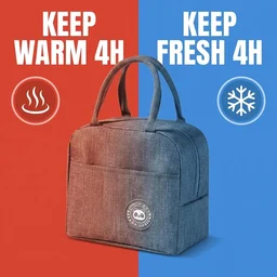 5L Insulated Cooler Lunch Bag – Portable Thermal Food Storage Bag for Office, School & Travel