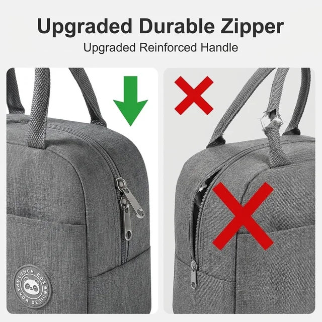 5L Insulated Cooler Lunch Bag – Portable Thermal Food Storage Bag for Office, School & Travel