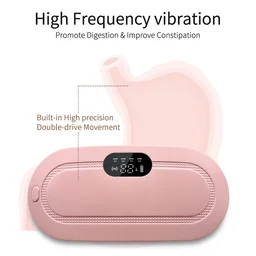 Portable Cordless Heating Pad for Menstrual Cramps (Pink) – Wearable Belly & Back Heating Belt with Massage