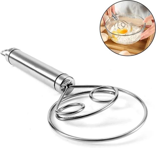 Stainless Steel Dough Whisk- Perfect Baking Tool