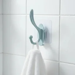 Premium Sticker Towel Hook | Self-Adhesive Wall Holder for Bathroom & Kitchen