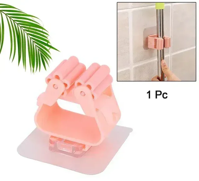 MOP AND BROOM HOLDER