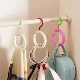 Multifunctional Round Rotatable Hook