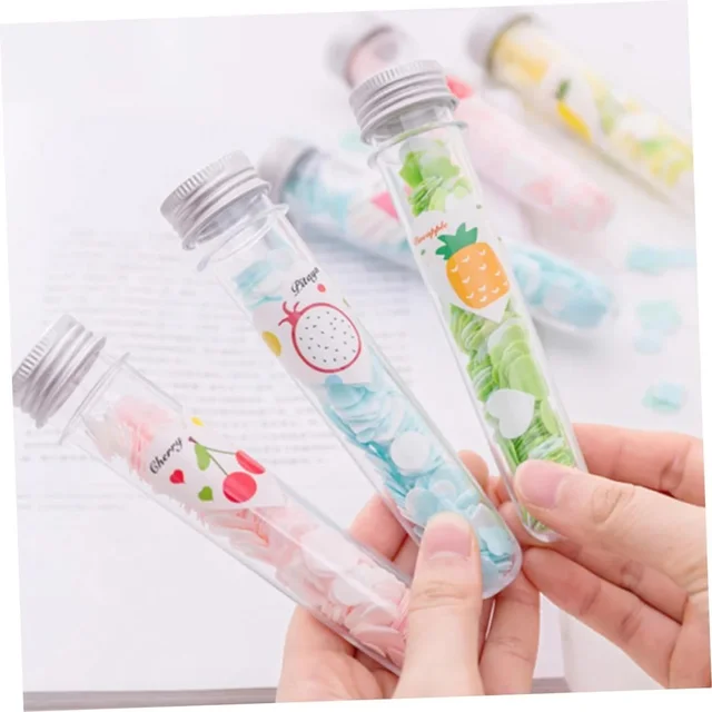 Portable Disposable Paper Soap Round Heart-shaped Mini Slice Sheets for Outdoor Washing Cleaning Hand Travel Camping Hiking (Random Color)