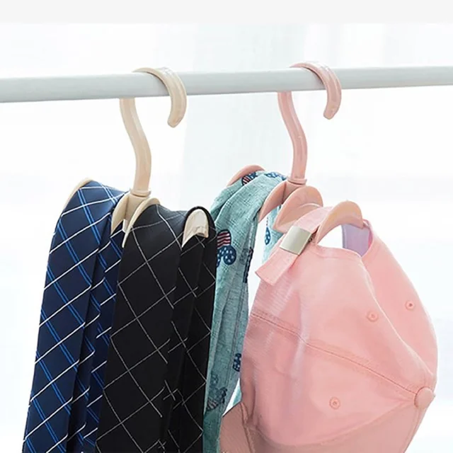 Purse Hanger Rotating Hook Bag Rack Holder Handbag Hanger Organizer Storage The Closet Rod for Storing and Organizing Purses, Backpacks, Satchels, Crossovers, Handbags, Tote