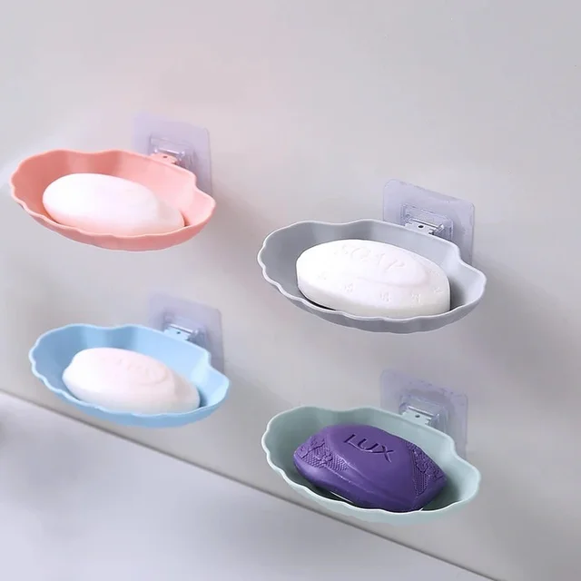 Sea Shell Wall Mounted Soap Rack - Drain Bathroom Rack