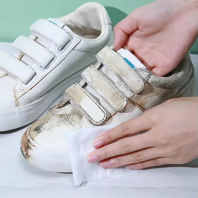 SHOE CLEANING WET WIPES (80 PCS)