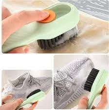 Soap Dispensing Shoe Cleaning Brush